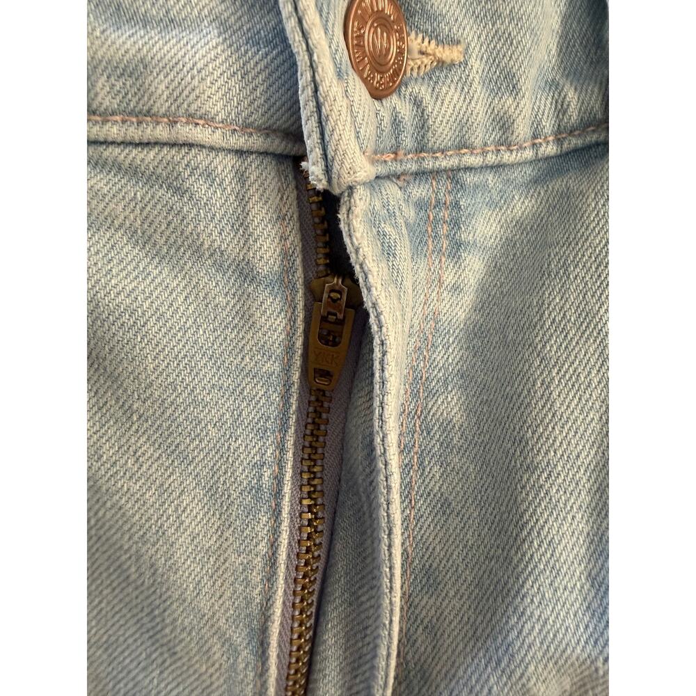 Mother Jeans Women's 29 Blue High Rise Twister Ankle Fray Cowabunga Denim NWOT - Picture 6 of 13
